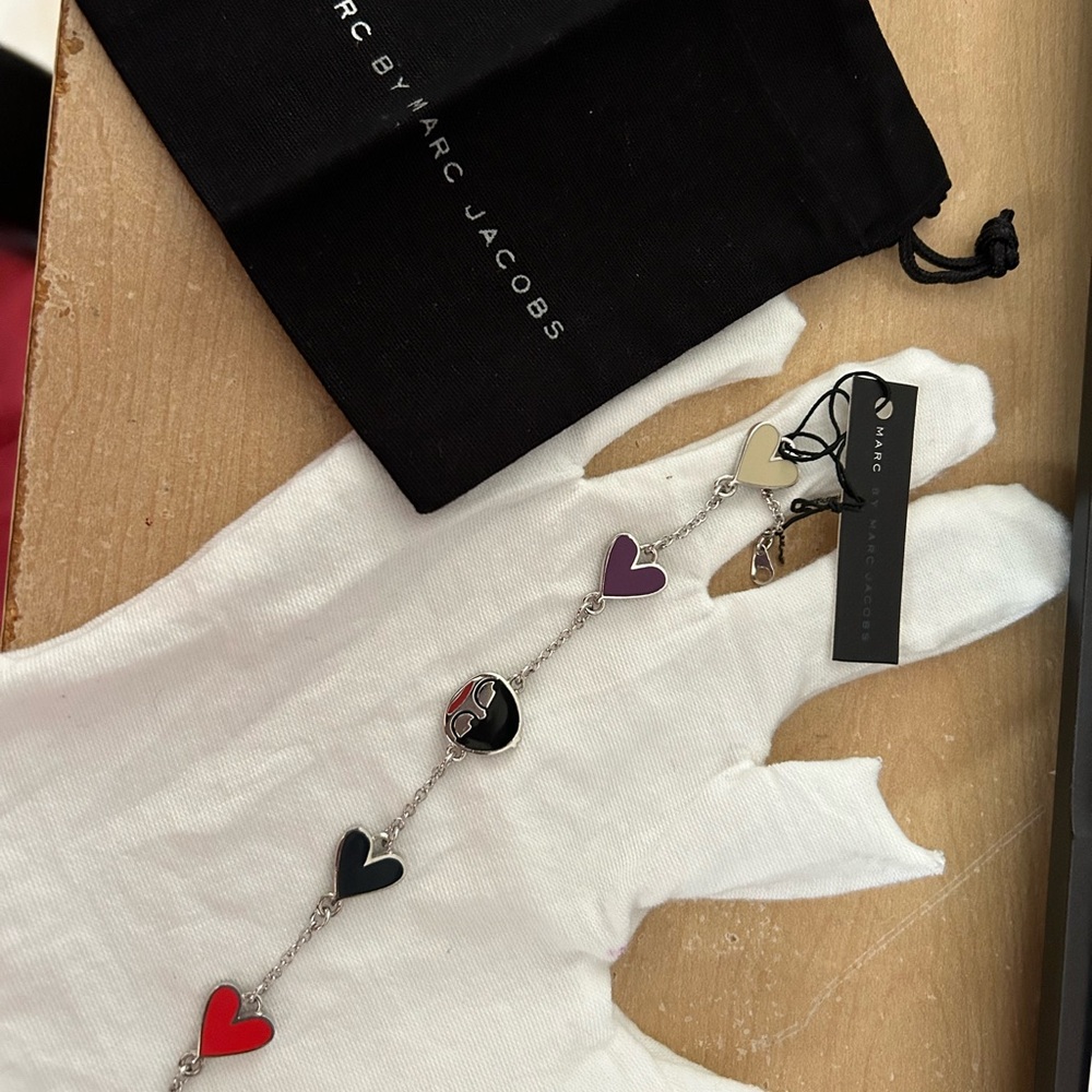 Marc Jacobs Heart Charm Bracelet
